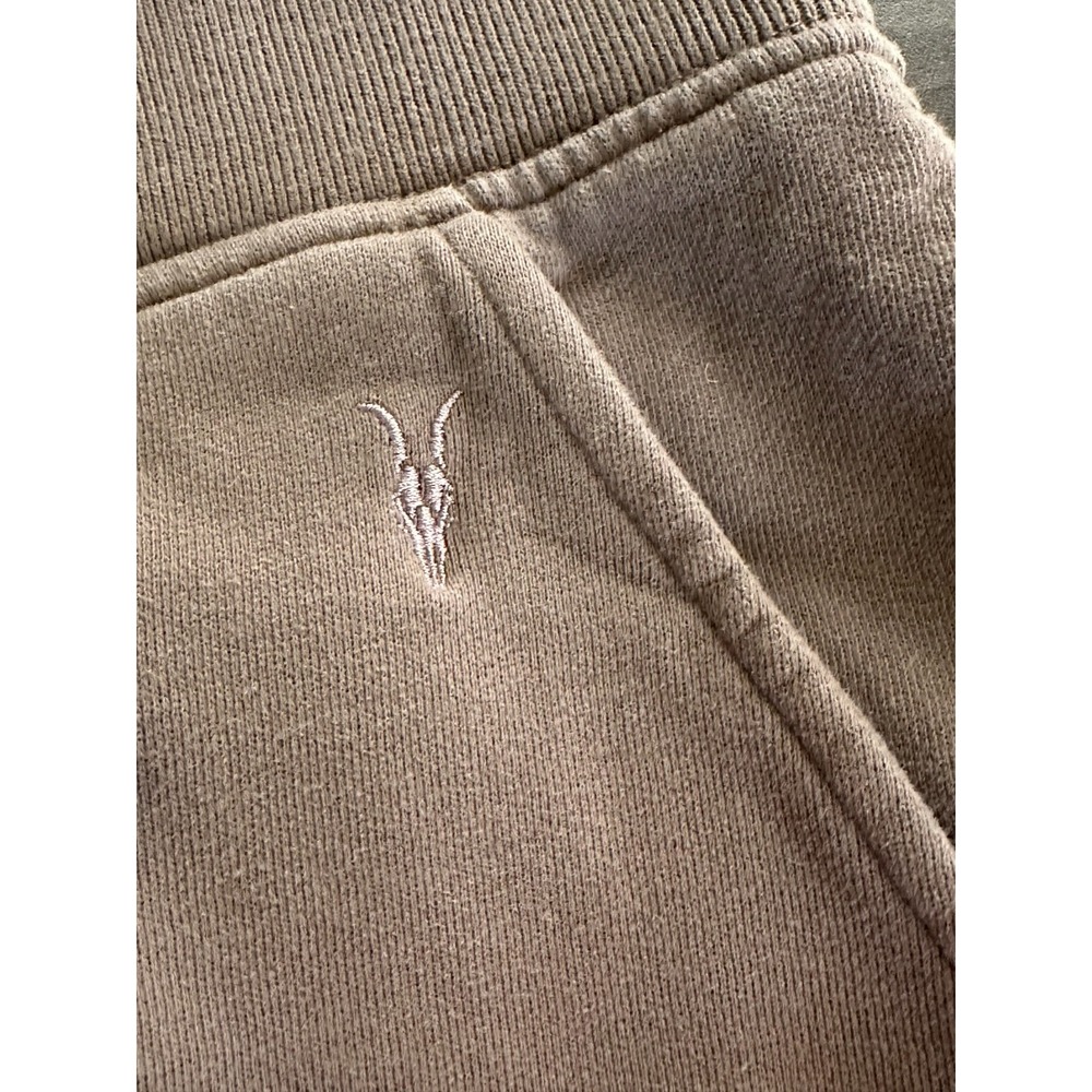 AllSaints Raven Sweatpant Joggers Organic Cotton Taupe Gray Mens Size M 30x30 - Picture 7 of 11